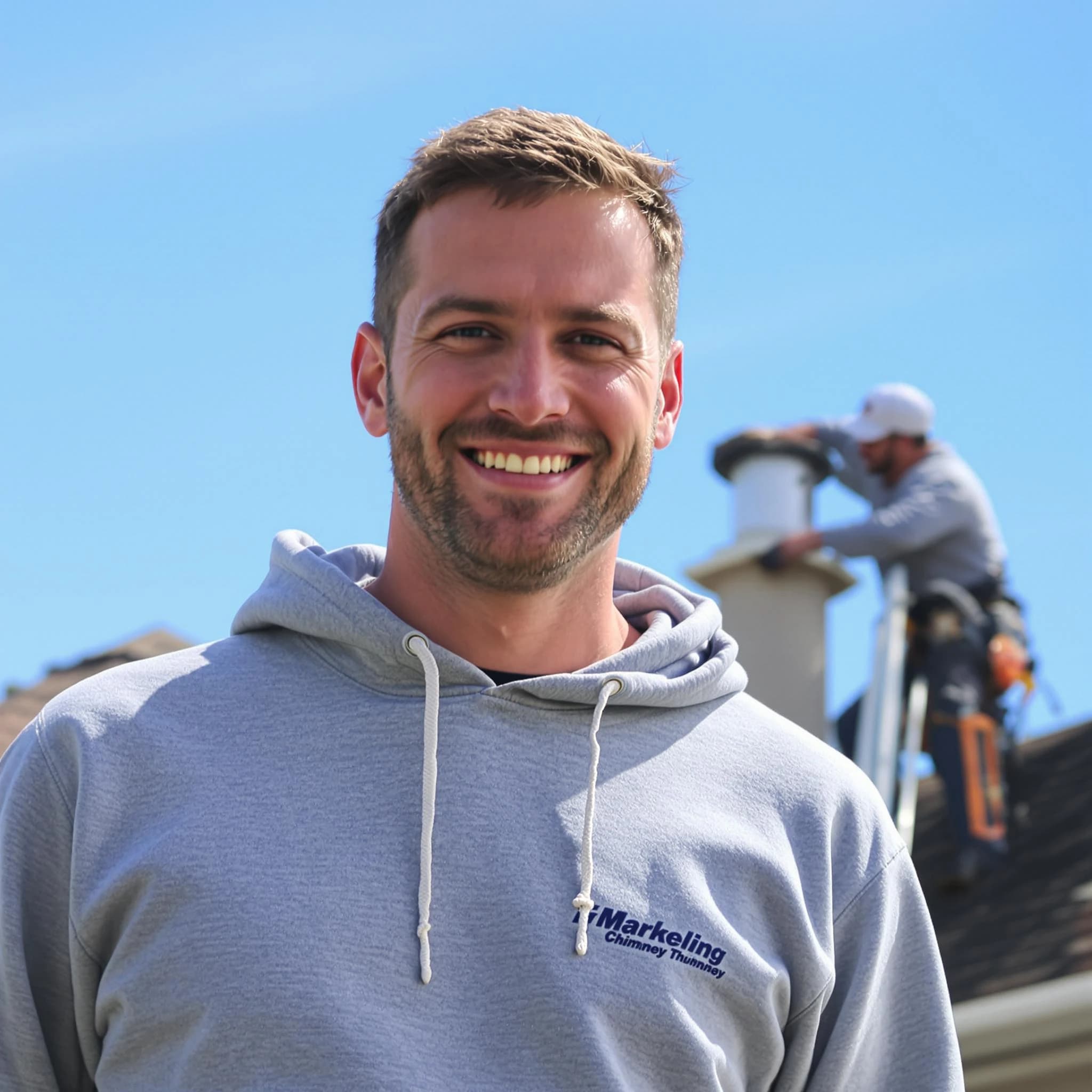 The Stoughton Chimney Sweep team.