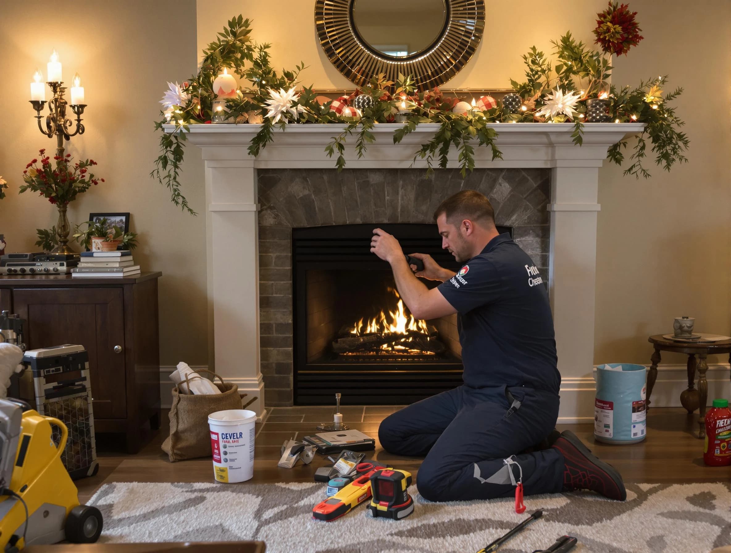 Stoughton Chimney Sweep offering fireplace maintenance services in Stoughton, MA