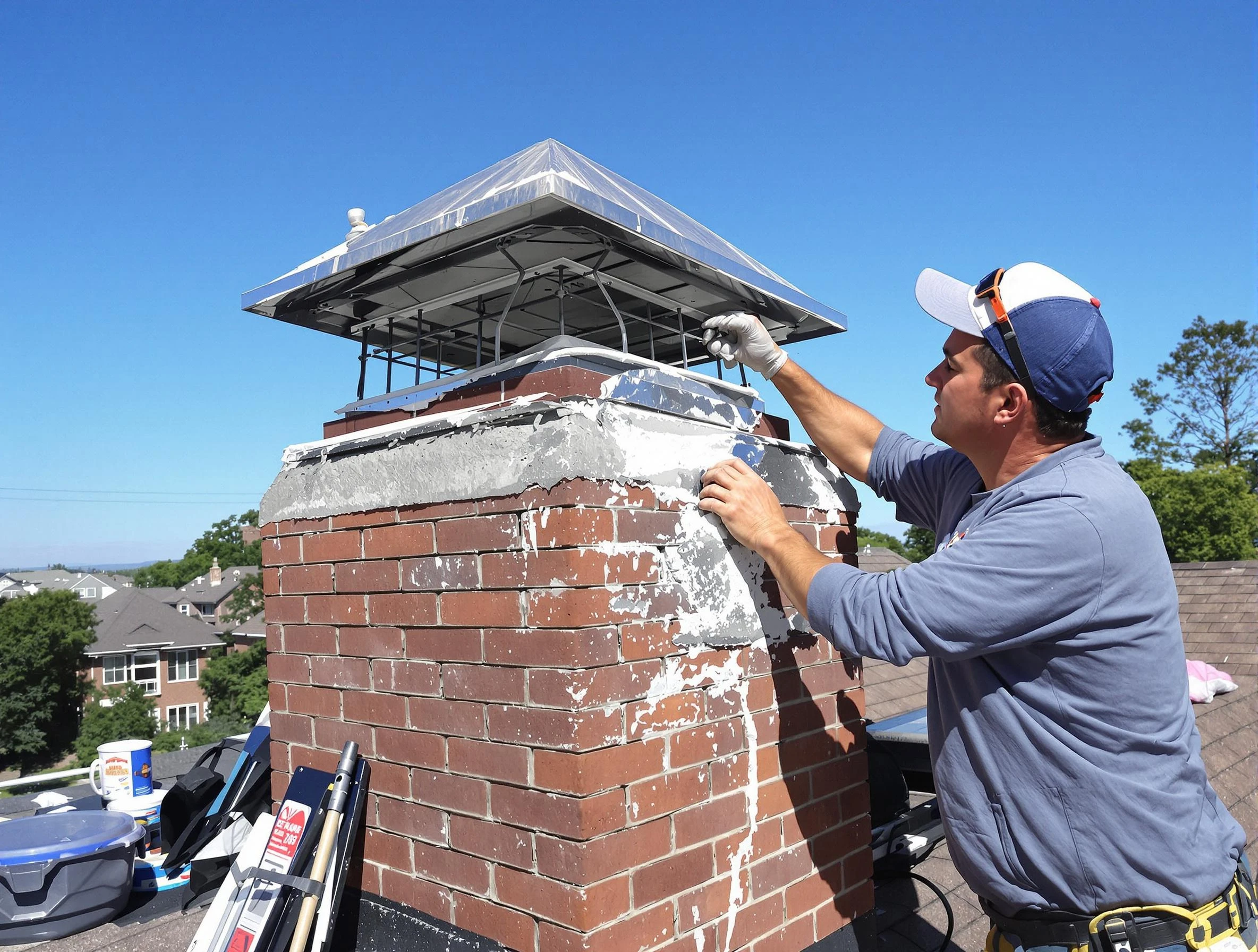 Chimney Crown Services in Stoughton