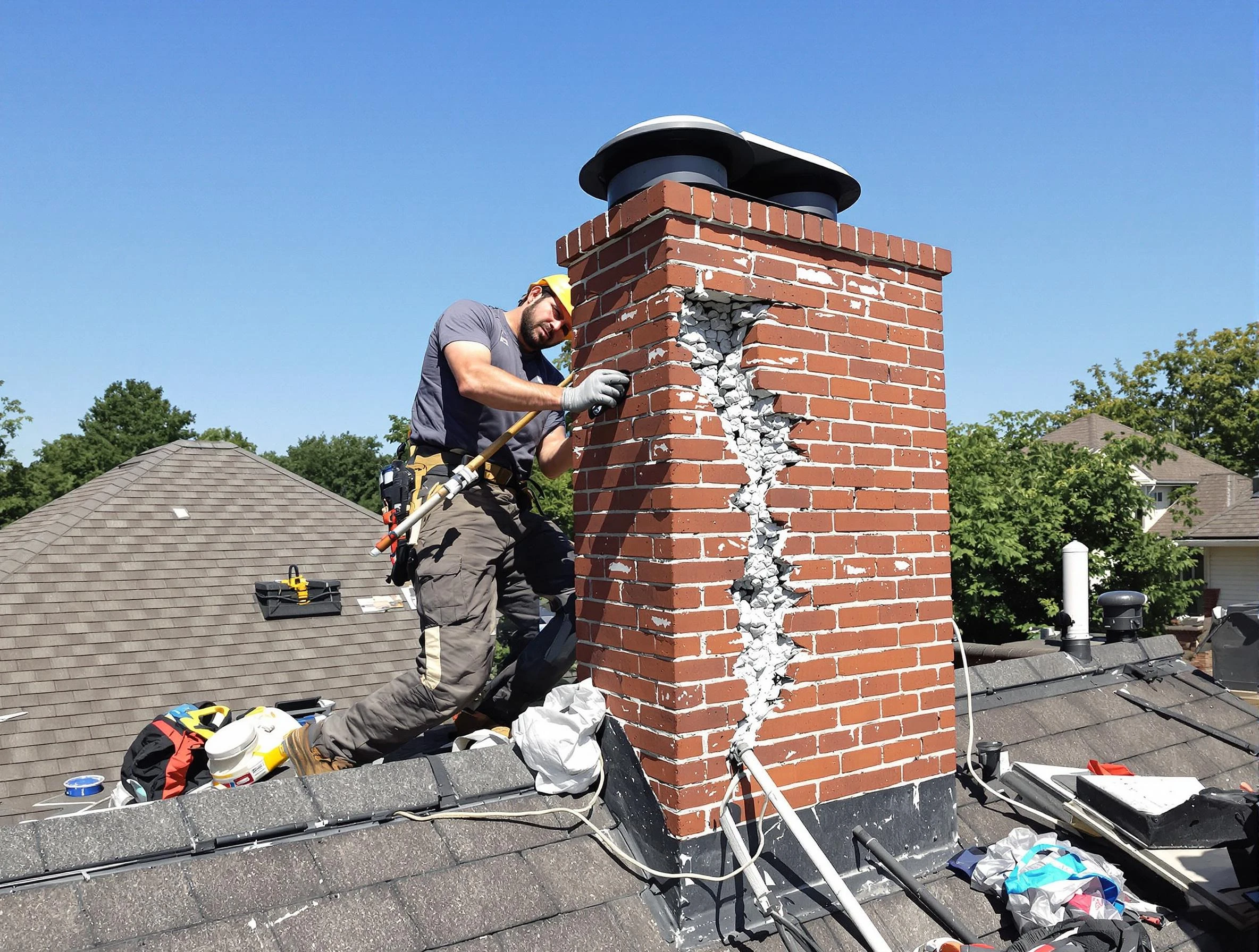 Chimney Repair in Stoughton