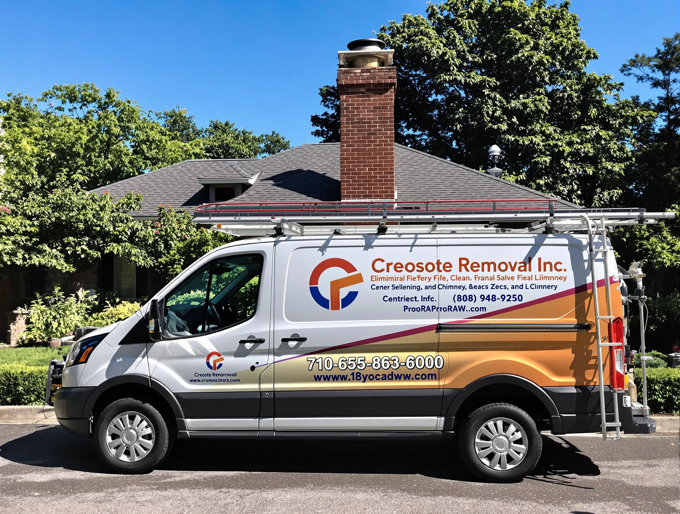 Stoughton Chimney Sweep technician removing creosote safely in Stoughton, MA